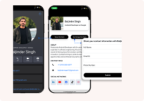 Save Contact Demonstration